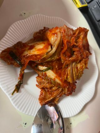 셰프애찬 알배기 겉절이 김치 1kg — 4점을 준 리뷰어가 2022년 11월 올린 사용 사진