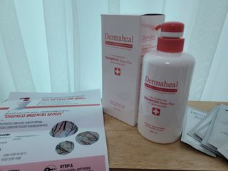 더마힐 헤어 컨디셔닝 샴푸 500ml 3종 중 택1 — 5점을 준 리뷰어가 2021년 4월 올린 사용 사진