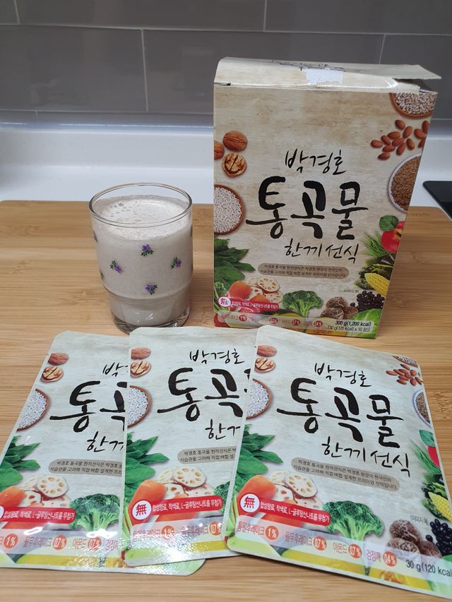 박경호 통곡물 한끼선식 리뷰 사진