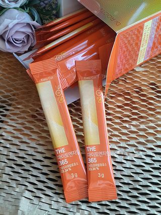 [닥터루템]맛있는 파인애플맛 과채효소 THE파이토엔자임365 1box (30포) — 5점을 준 리뷰어가 2022년 10월 올린 사용 사진
