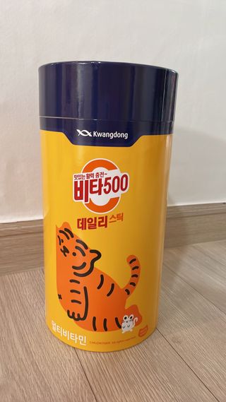 광동생활건강 프리 [광동] VB와 VC를 함유한 멀티 비타민 비타 500 데일리 스틱 180포 — 5점을 준 리뷰어가 2022년 6월 올린 사용 사진