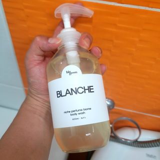 빅그린 니치 퍼퓸 바이옴바디워시 500ml(상탈, 블랙베리&베이, 블랑쉐 3종 중 택1) — 5점을 준 리뷰어가 2022년 12월 올린 사용 사진