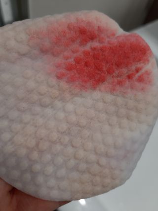 메디필 레드 락토 콜라겐 필링패드 — 5점을 준 리뷰어가 2021년 3월 올린 사용 사진