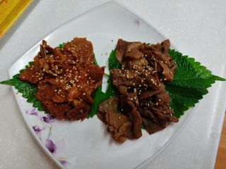 [심플리쿡] 반반연탄불고기, 창화당쫄볶이 SET — 3.5점을 준 리뷰어가 2021년 2월 올린 사용 사진
