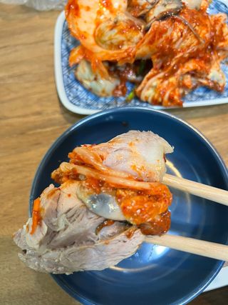 셰프애찬 별미김치 굴겉절이 1kg — 5점을 준 리뷰어가 2022년 12월 올린 사용 사진