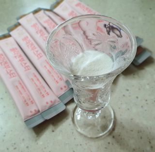 더리틀스 콜라겐부스터 — 5점을 준 리뷰어가 2023년 1월 올린 사용 사진