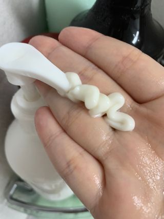 멈칫(MUMCHIT) 멈칫 단백질 퀵트리트먼트 — 5점을 준 리뷰어가 2021년 12월 올린 사용 사진