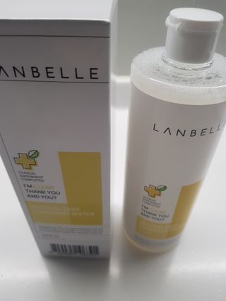 랑벨 내츄럴 딥 클렌징 워터 500ml — 5점을 준 리뷰어가 2022년 6월 올린 사용 사진