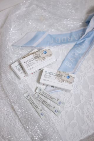 [유니자르] 엘라스틴 저분자 콜라겐95 7포 X 3EA   총 21포 — 5점을 준 리뷰어가 2022년 1월 올린 사용 사진