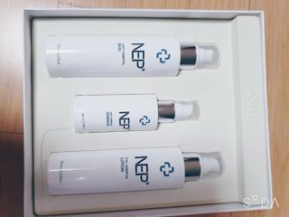 SOONWITH 순위드 NEP+ 스킨케어 3종 세트 — 3점을 준 리뷰어가 2021년 3월 올린 사용 사진