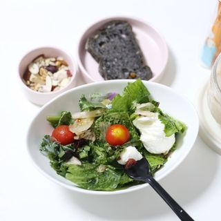 참살이도시락 작심삼일 샐러드도시락 3개 맛보기 새벽배송 또는 택배배송 — 5점을 준 리뷰어가 2021년 8월 올린 사용 사진