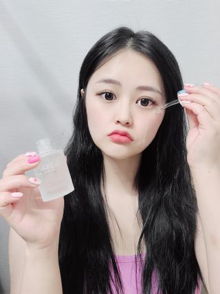 슬로우 스킨스 슬로우 여우구슬 앰플 — 5점을 준 리뷰어가 2021년 5월 올린 사용 사진