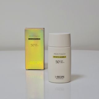 아이레시피 모이스트터치 스포츠 선밀크 50ml (SPF50+ PA+++) — 5점을 준 리뷰어가 2023년 2월 올린 사용 사진