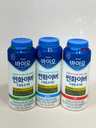 LIVE 매일바이오 썬화이버 드링킹 요거트 — 4.5점을 준 리뷰어가 2022년 8월 올린 사용 사진