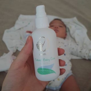 mom e 맘이 내추럴 베이비 케어 크림+바디오일 — 5점을 준 리뷰어가 2021년 1월 올린 사용 사진