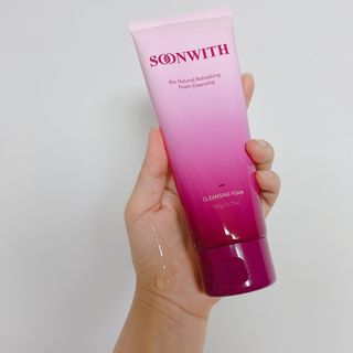 SOONWITH 바이오 내추럴 리프레싱 폼클렌징 — 4점을 준 리뷰어가 2021년 5월 올린 사용 사진