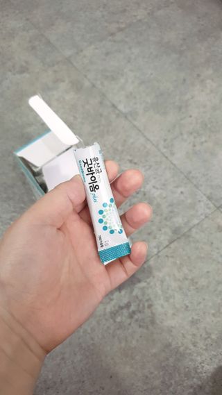 프리마인 유산균 국가지정연구소 선정, 살아있는 생유산균 200억 마리의 힘. 유산균n굿바이옴플러스 — 5점을 준 리뷰어가 2021년 9월 올린 사용 사진