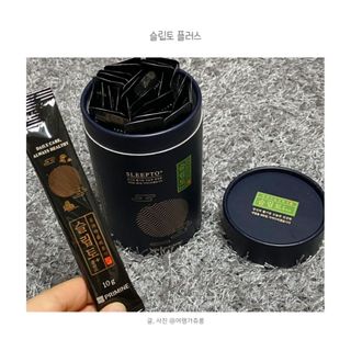 프리마인 자체 기업부설 연구소에서 찾아낸 건강한 수면의 비밀.  슬립토 플러스 30포 — 5점을 준 리뷰어가 2022년 5월 올린 사용 사진