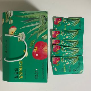 서울약사신협 잘 담은 알로애사과_70ml x 30포 — 4.5점을 준 리뷰어가 2021년 9월 올린 사용 사진