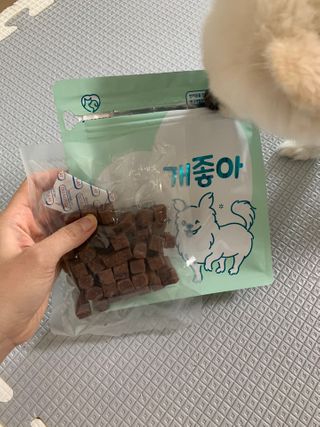 My Pet Care 천연단백질 눈건강에 개좋아 — 4점을 준 리뷰어가 2021년 2월 올린 사용 사진