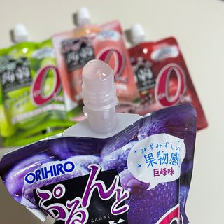 ORIHIRO 오리히로 곤약젤리 제로칼로리 130g 4종 4팩(맛별로 1팩씩) — 5점을 준 리뷰어가 2023년 2월 올린 사용 사진