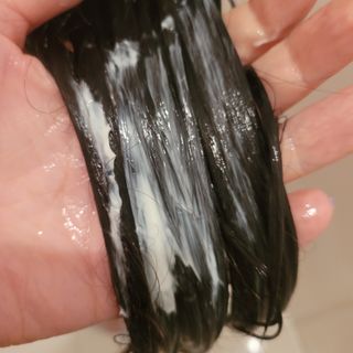 멈칫(MUMCHIT) 멈칫 단백질 퀵트리트먼트 — 5점을 준 리뷰어가 2022년 1월 올린 사용 사진