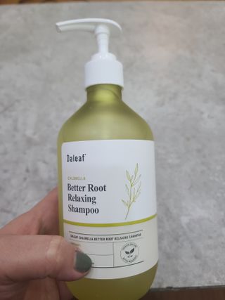달리프 클로렐라 베러 루트 릴렉싱 샴푸 500ml — 5점을 준 리뷰어가 2021년 2월 올린 사용 사진