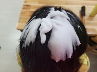 에프에이치아이코리아 노쿠아 물없이 감는 올인원 드라이 노워시 샴푸 폼클렌저 200ml — 4점을 준 리뷰어가 2021년 5월 올린 사용 사진