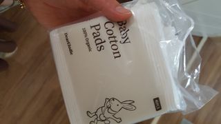 디어엘로디 프리미엄 유기농 유아 솜티슈 40매 3Pack +60매 1Pack 혼합형 — 5점을 준 리뷰어가 2021년 4월 올린 사용 사진