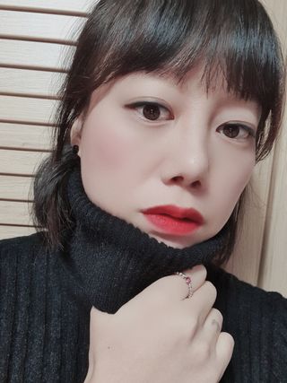 [블랙루즈] 에어 핏 벨벳틴트 시즌1 7종 중 택1+랜덤1 — 5점을 준 리뷰어가 2021년 1월 올린 사용 사진