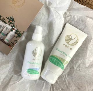 mom e 맘이 내추럴 베이비 케어 크림+바디오일 — 4점을 준 리뷰어가 2021년 1월 올린 사용 사진