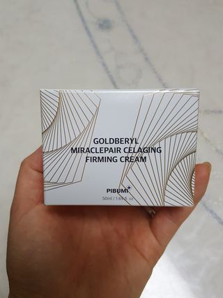 피부미 골드베릴 미라클페어 세레이징 퍼밍 크림 50ml — 5점을 준 리뷰어가 2021년 9월 올린 사용 사진