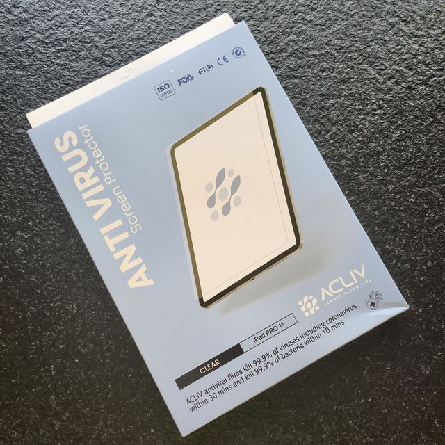 아클리브 Premium 항균 항바이러스 액정 보호필름(iPad) 리뷰 사진