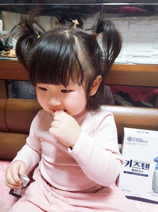 키즈텐플러스 연세 키즈텐 플러스 1개월 — 5점을 준 리뷰어가 2021년 2월 올린 사용 사진
