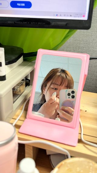 [트윙클라] 안티멜라 수딩 워터밤+안티링클 샤이닝 멀티밤 — 5점을 준 리뷰어가 2022년 6월 올린 사용 사진