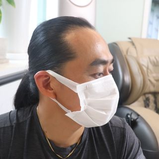 케이퓨리 KF80 덴탈 귀편한 숨쉬기편한 마스크 50매 — 5점을 준 리뷰어가 2022년 9월 올린 사용 사진
