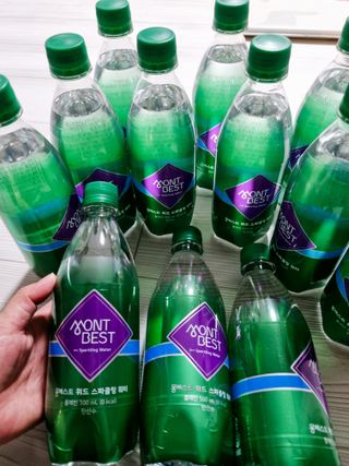 몽베스트 Montbest with Sparkling water Plain 20병 — 5점을 준 리뷰어가 2022년 6월 올린 사용 사진