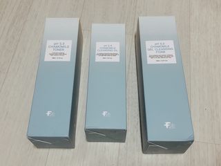 페브유 / FABYOU 페브유 pH5.5 캐모마일 젤 클렌징 폼 + 클렌징 오일 + 토너 3종 세트 — 4점을 준 리뷰어가 2021년 7월 올린 사용 사진