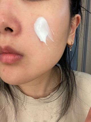 비프리코스메틱 뉴 프레쉬 크림 80ml — 5점을 준 리뷰어가 2023년 2월 올린 사용 사진