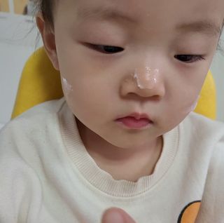 소이베베X신비아파트 세라마이드 베이비 아토 로션 — 5점을 준 리뷰어가 2023년 3월 올린 사용 사진