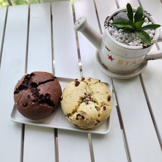 서브큐 스콘 냉동생지 3종 (크랜베리 스콘, 얼그레이 스콘, 초코헤이즐넛 스콘) — 5점을 준 리뷰어가 2023년 5월 올린 사용 사진