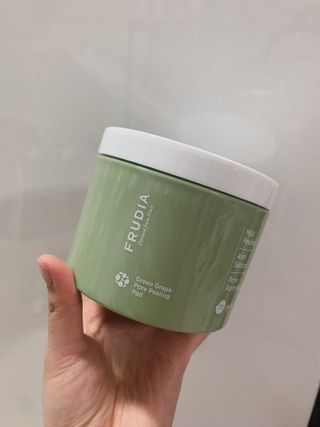 [후르디아] 약산성  모공 필링 패드(70매) — 5점을 준 리뷰어가 2021년 5월 올린 사용 사진