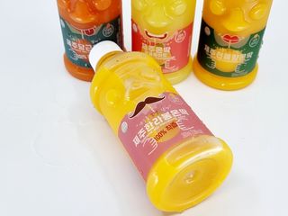 탐라원 제주의 맛, 몬딱주스 4종세트 - 한라봉몬딱주스, 천혜향몬딱주스, 청귤에이드, 당근몬딱주스 — 5점을 준 리뷰어가 2021년 8월 올린 사용 사진