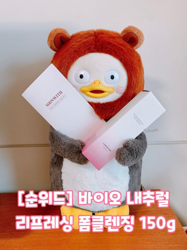 SOONWITH 바이오 내추럴 리프레싱 폼클렌징 리뷰 사진