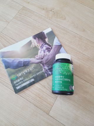 슬림플래닛 녹차카테킨 500mg 애프터밀 — 5점을 준 리뷰어가 2021년 7월 올린 사용 사진