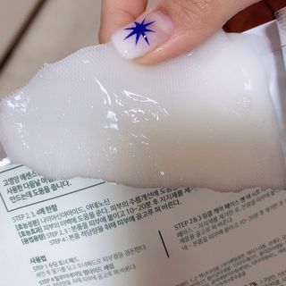태그스킨 4스텝 주름개선 피부미백 영양 마스크팩 3개 세트(최신버전) — 5점을 준 리뷰어가 2022년 6월 올린 사용 사진