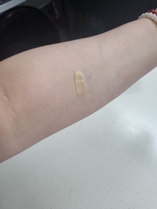 랑벨 비타 에너지 잡티 크림 75ml (피부 속 기미완화크림) — 5점을 준 리뷰어가 2022년 5월 올린 사용 사진