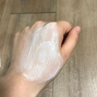 랑스레 매직피치 화이트닝 파워 화이트닝크림 — 5점을 준 리뷰어가 2021년 2월 올린 사용 사진