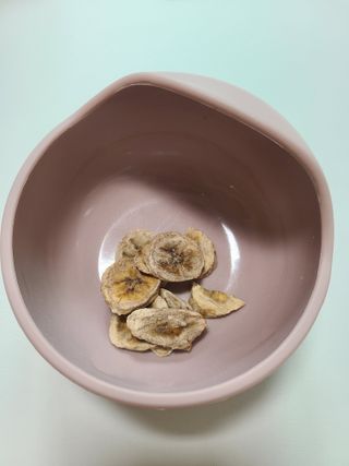 아비삭 과일칩 딸기, 감, 포도, 바나나 4종 — 4점을 준 리뷰어가 2021년 8월 올린 사용 사진