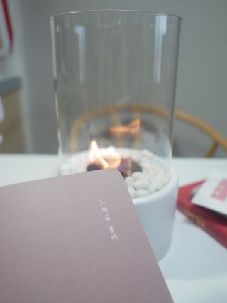 리훈 2023년 하고싶은말다이어리 (세로/정사각 중 택 1, 베이지/블루 중 택 1) — 4.5점을 준 리뷰어가 2023년 2월 올린 사용 사진
